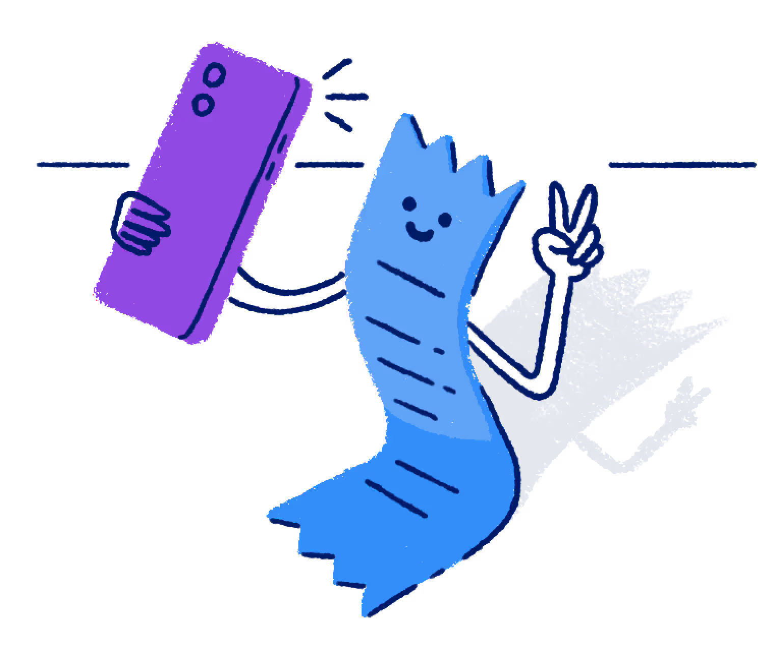 These Illustrations are used by the product and marketing side to visually represent a concept, and to aid in faster recognition of actions or content areas.